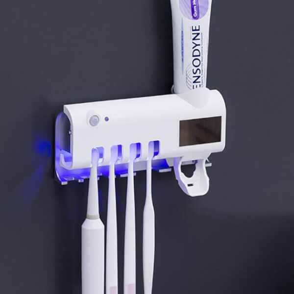Intelligent UV Toothbrush Sterilizer Automatic Toothpaste Squeezer - Image 2