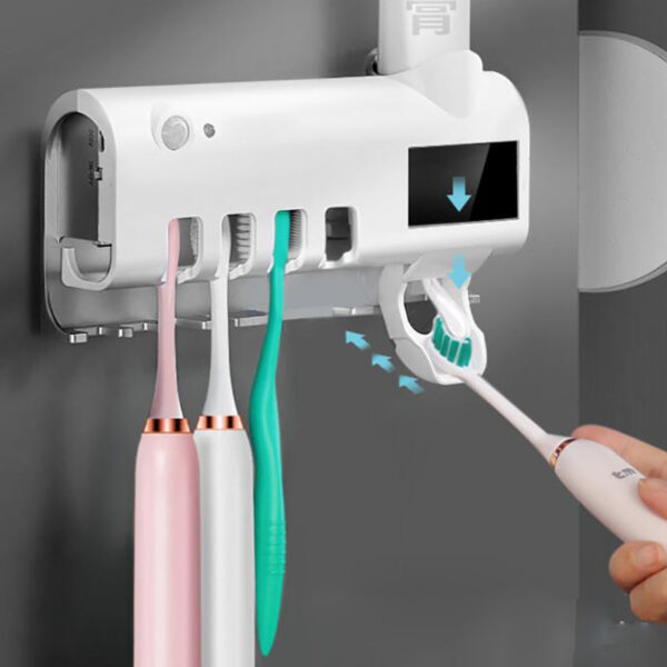Intelligent UV Toothbrush Sterilizer Automatic Toothpaste Squeezer - Image 5