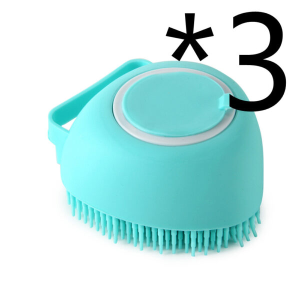 Silicone Pet Bath Massage Brush - Image 7