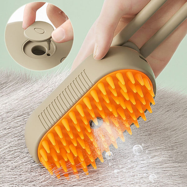 Pet Steam Brush For Massage and Hair Removal - Image 7