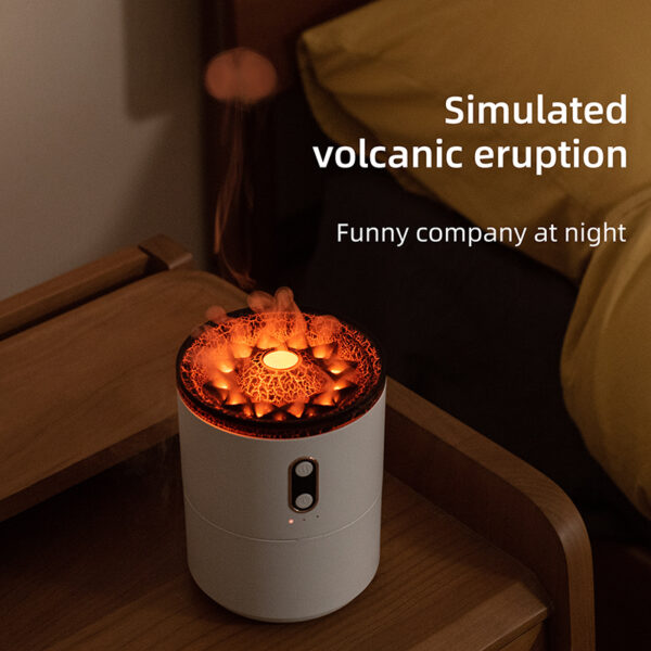 Volcanic Flame Aroma Essential Oil Diffuser USB Portable - Image 5