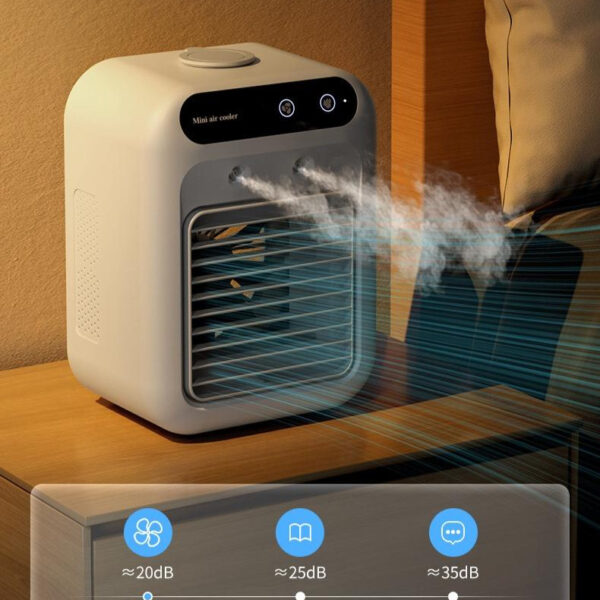 Portable Air Conditioner Air Cooler Fan Water Cooling Fan - Image 4