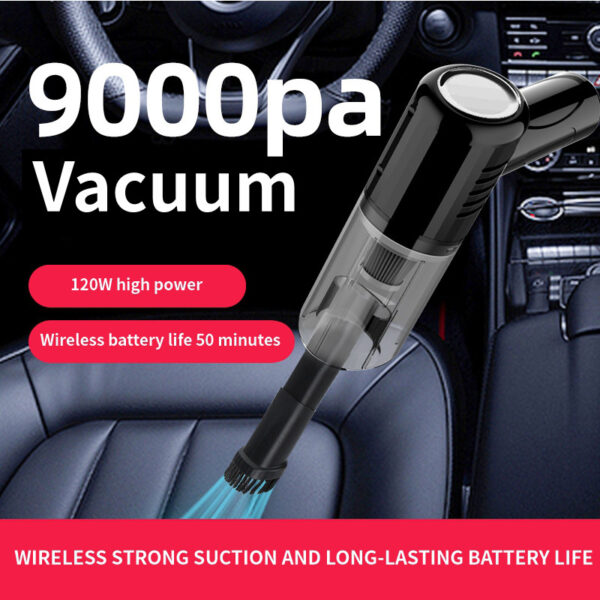 Pet Hair Suction Dry And Wet Dual-use Car Handheld Small Vacuum Cleaner Pet Hair Removal Supplies - Image 3