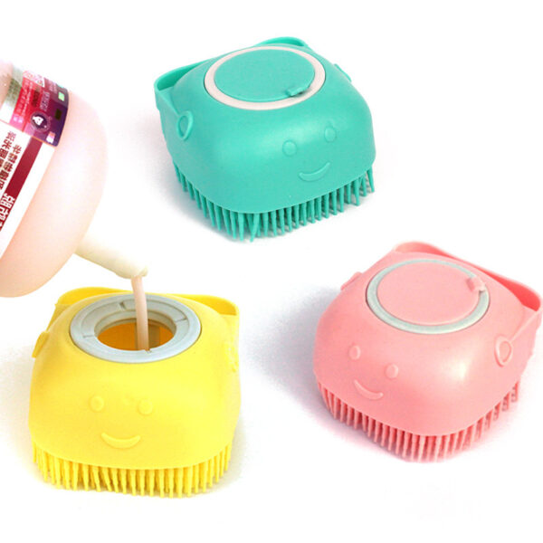 Silicone Pet Bath Massage Brush - Image 3